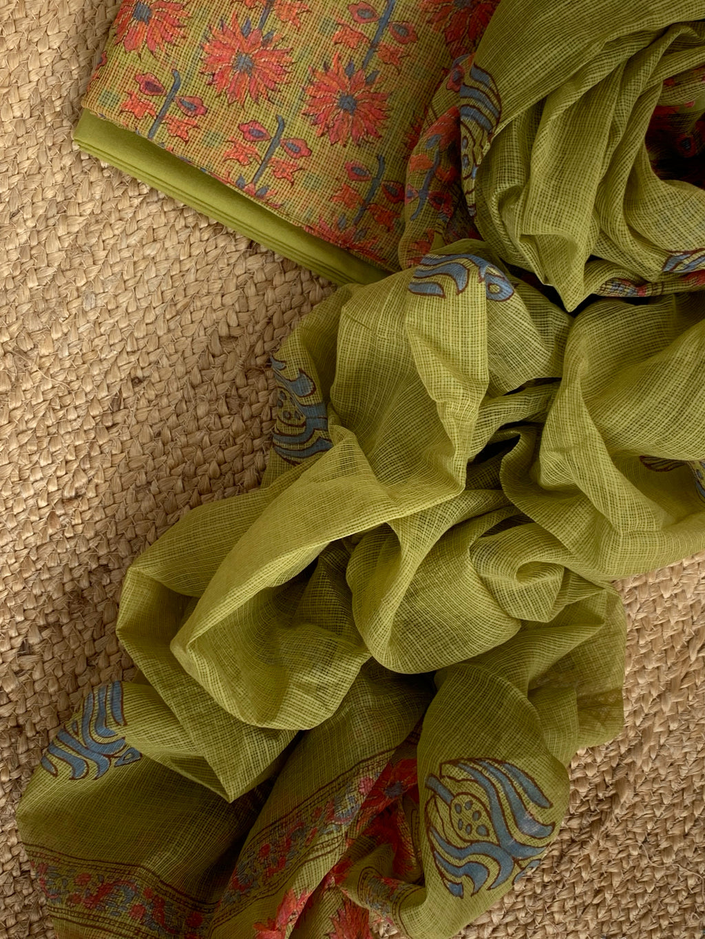 Handblock Kota Cotton Suit