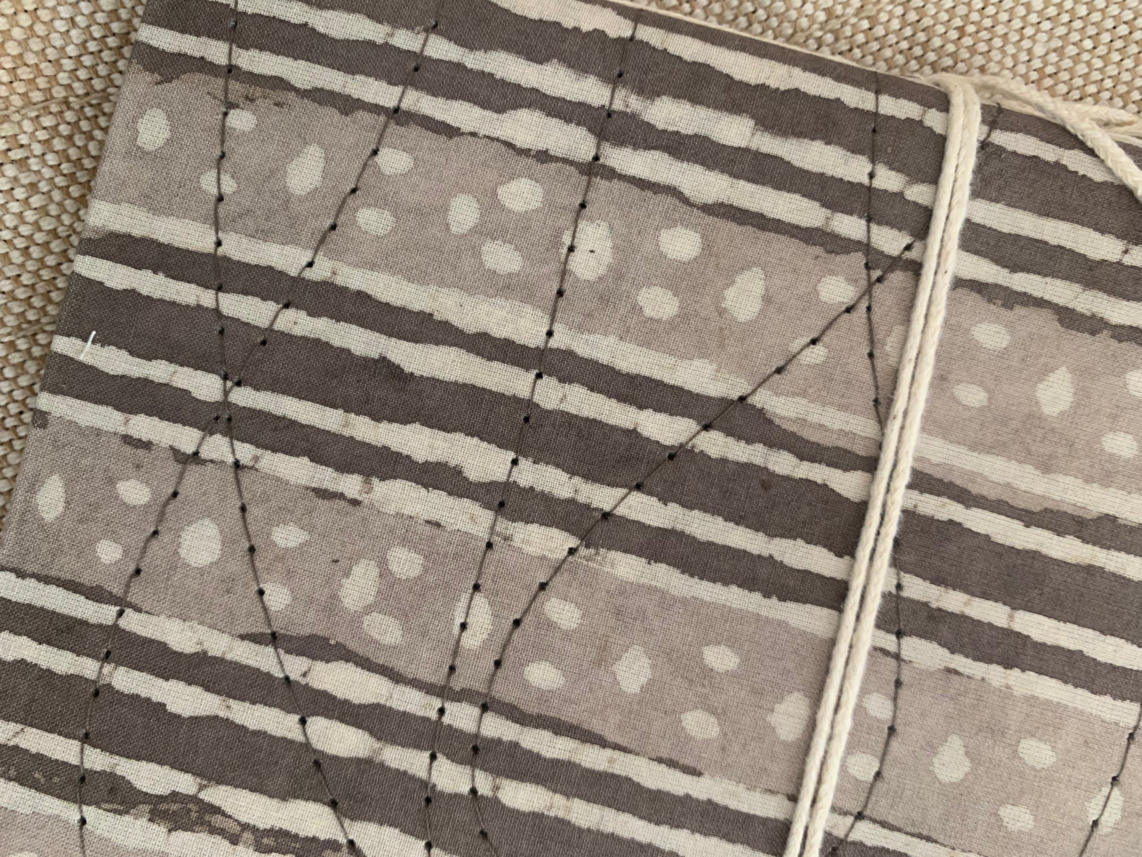 Hand Block Print Fabric Traditional Bahi - A5