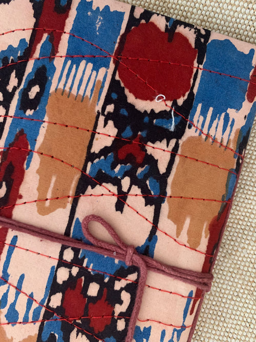 Hand Block Print Fabric Traditional Bahi - A5