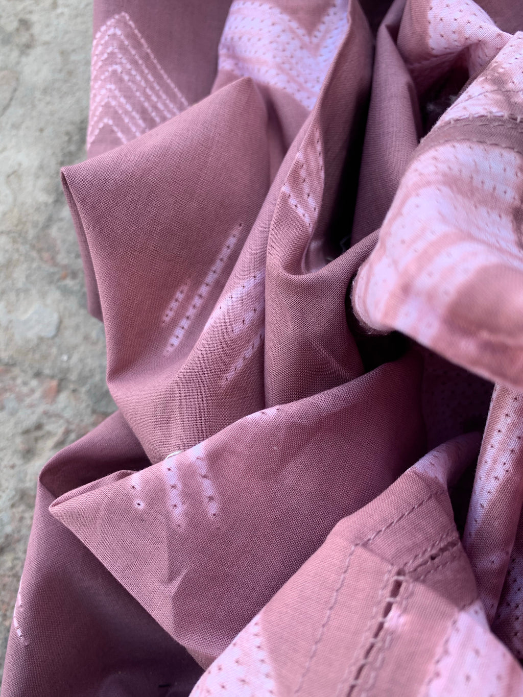 Handcrafted Shibori Kurta Dupatta Set