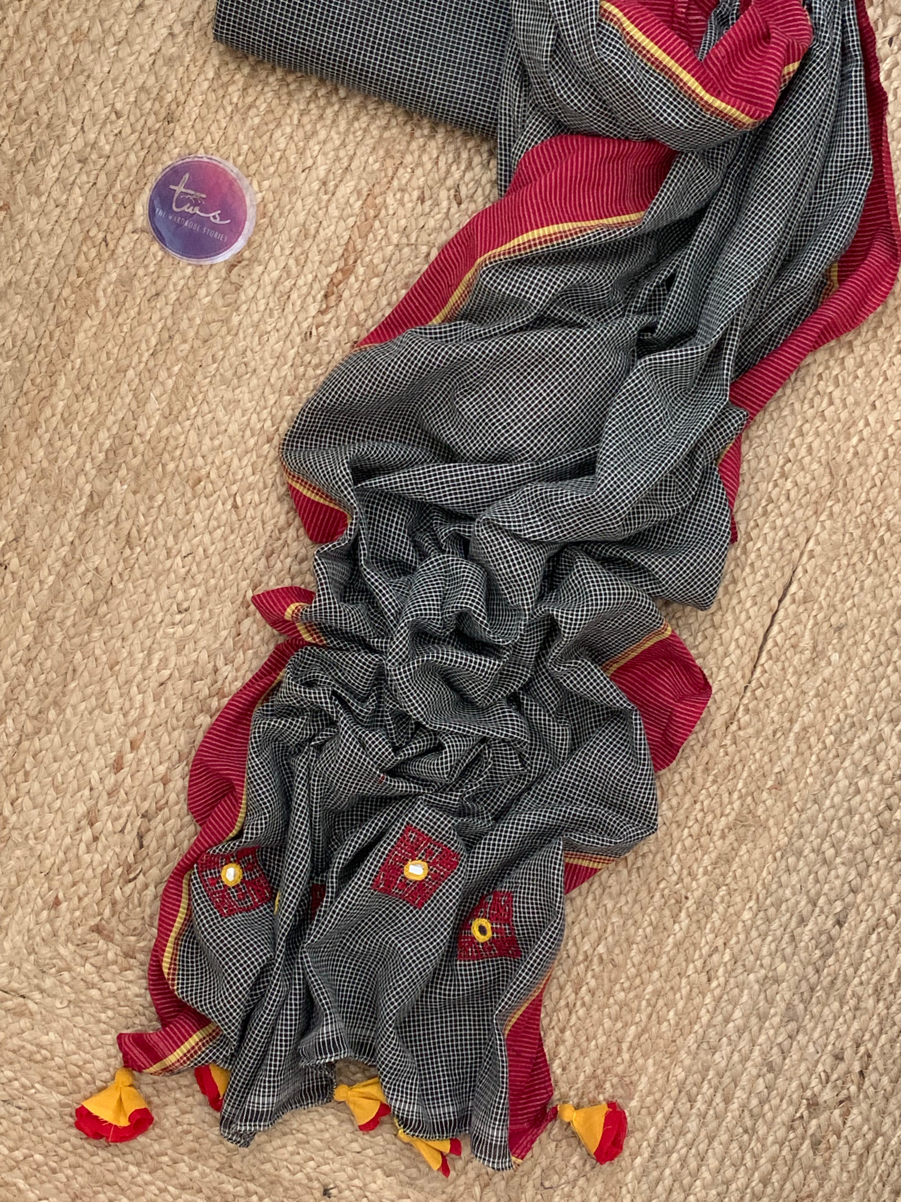 Handspun Handwoven Kurta Dupatta Set