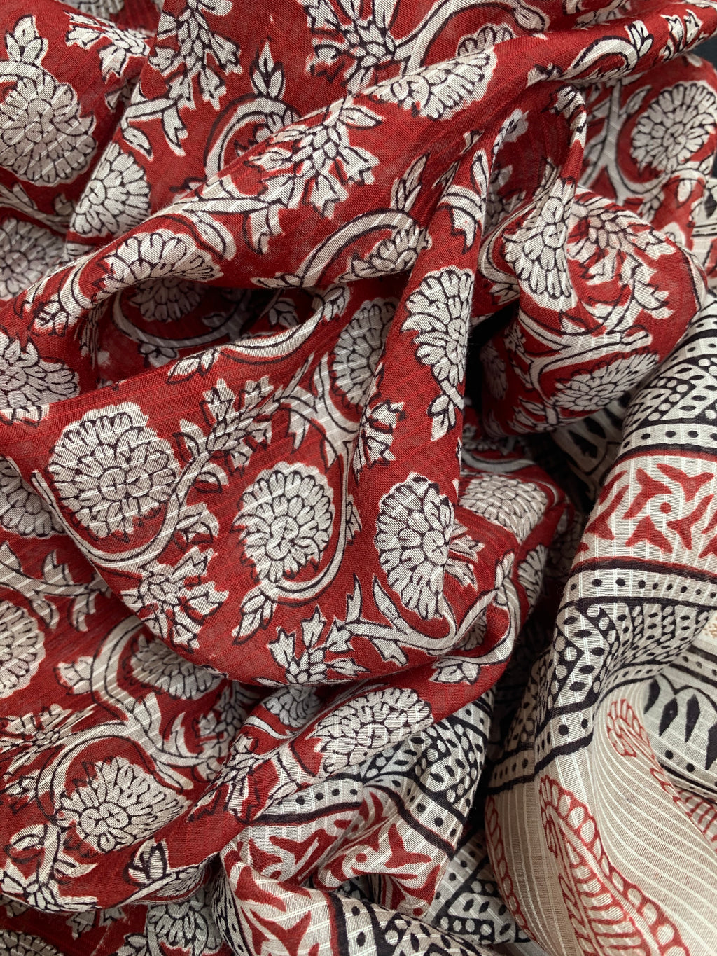 Handblock Maheshwari Bagh Suit