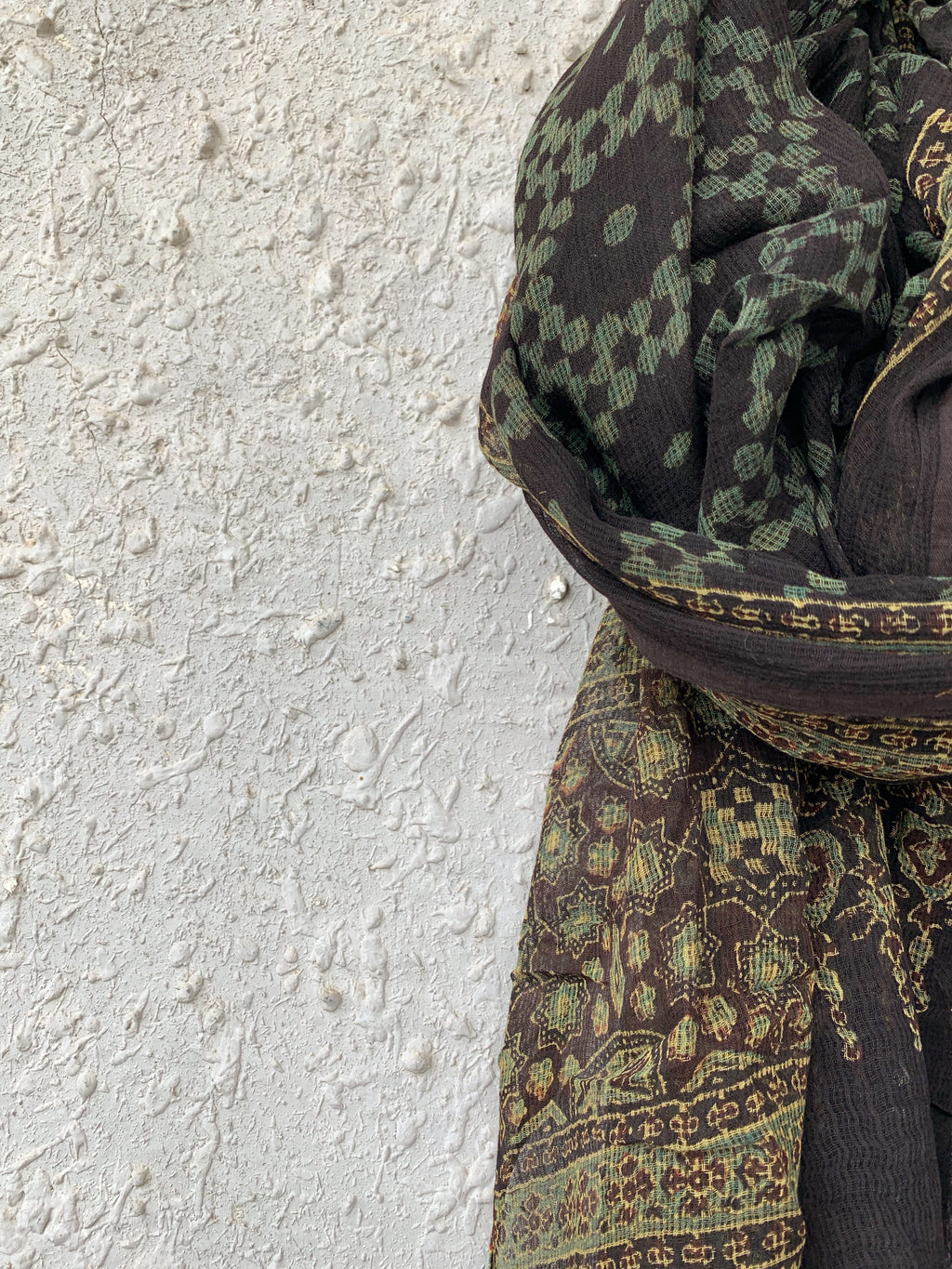 Handblock Ajrakh Kota Dupatta