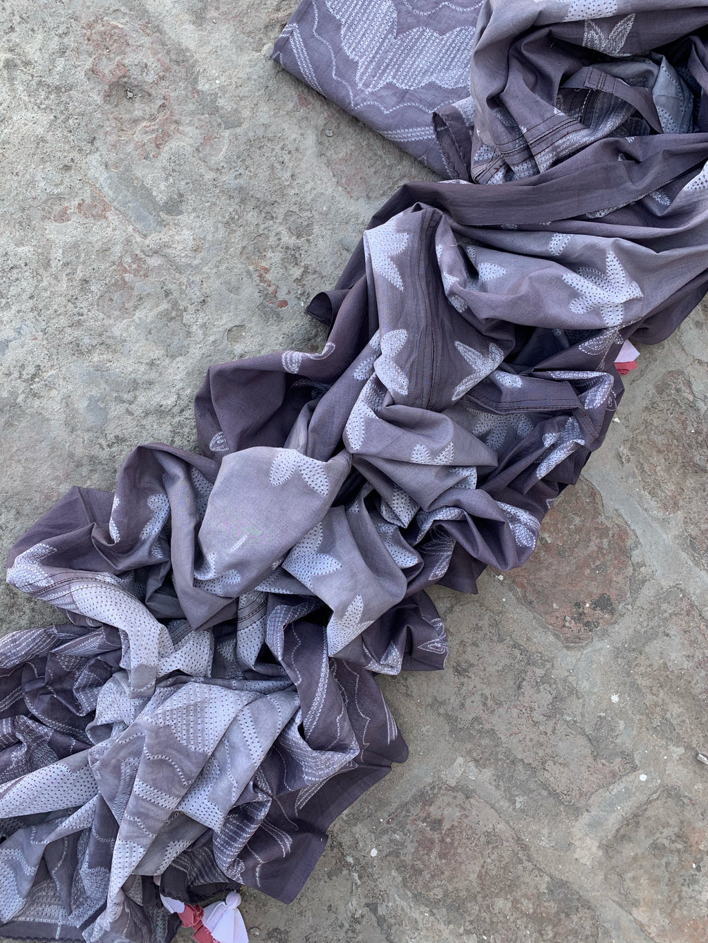 Handcrafted Shibori Kurta Dupatta Set