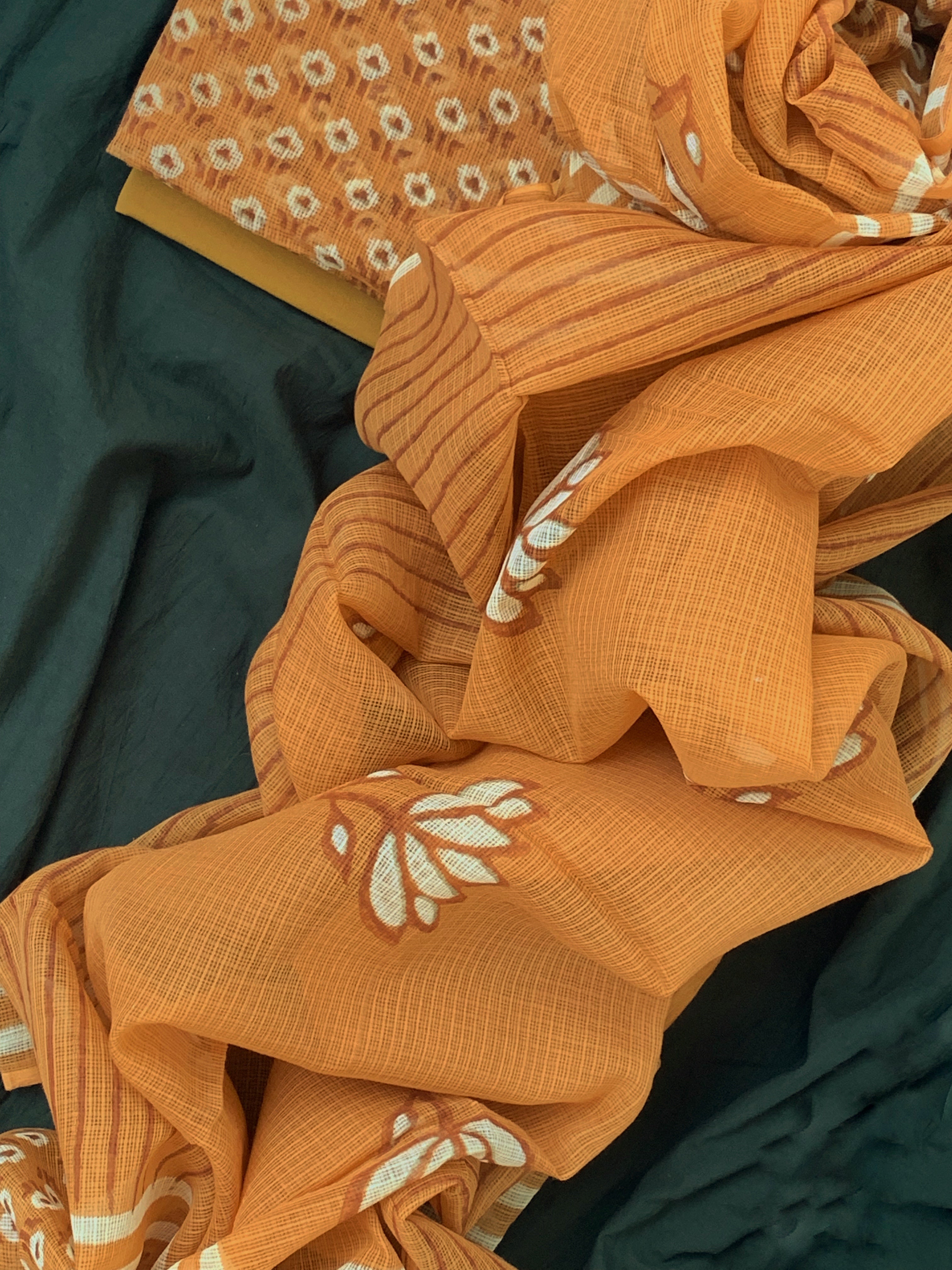 Handblock Kota Cotton Suit