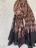 Handblock Ajrakh Dupatta