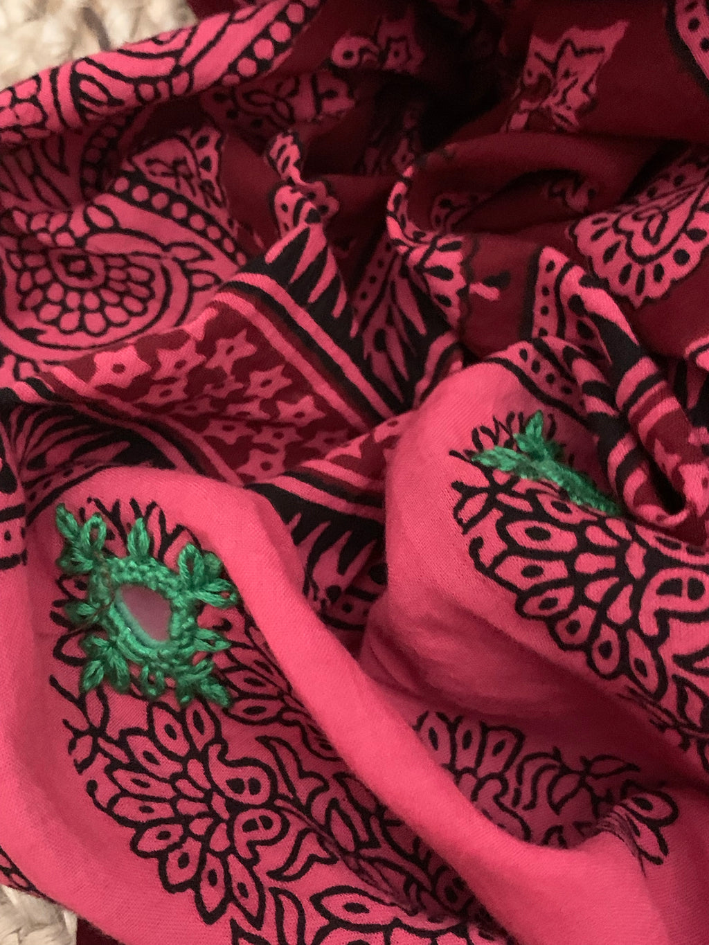 Natural Dyed Bagh Block Print Cotton Suit