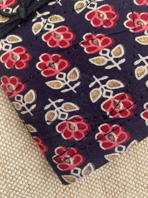 Block Print Fabric Cover Diary