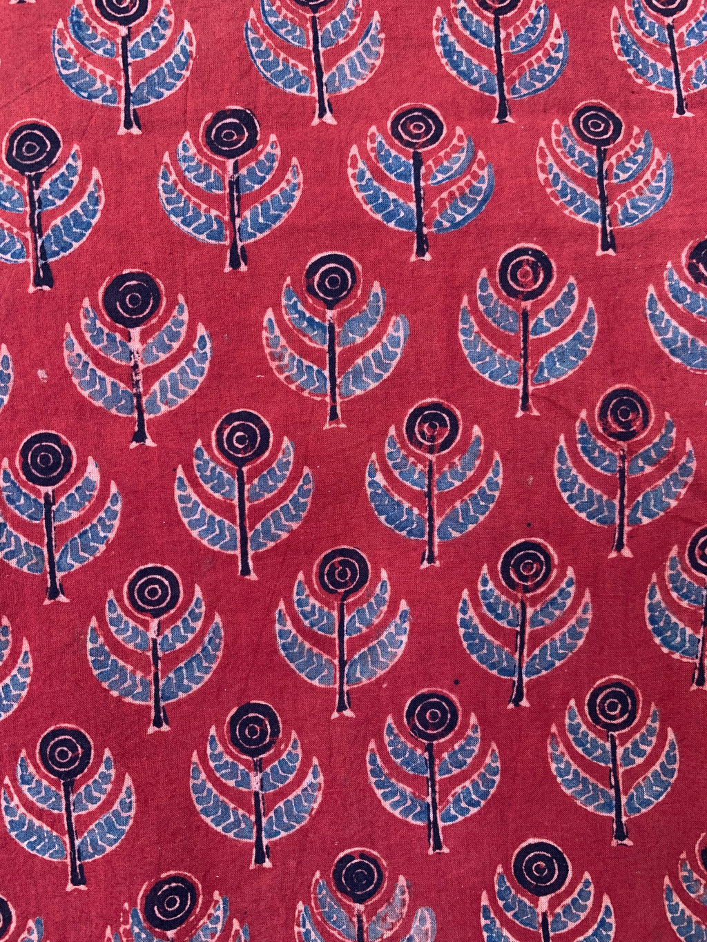 Natural Dyes Handcrafted Ajrakh Kota Suit