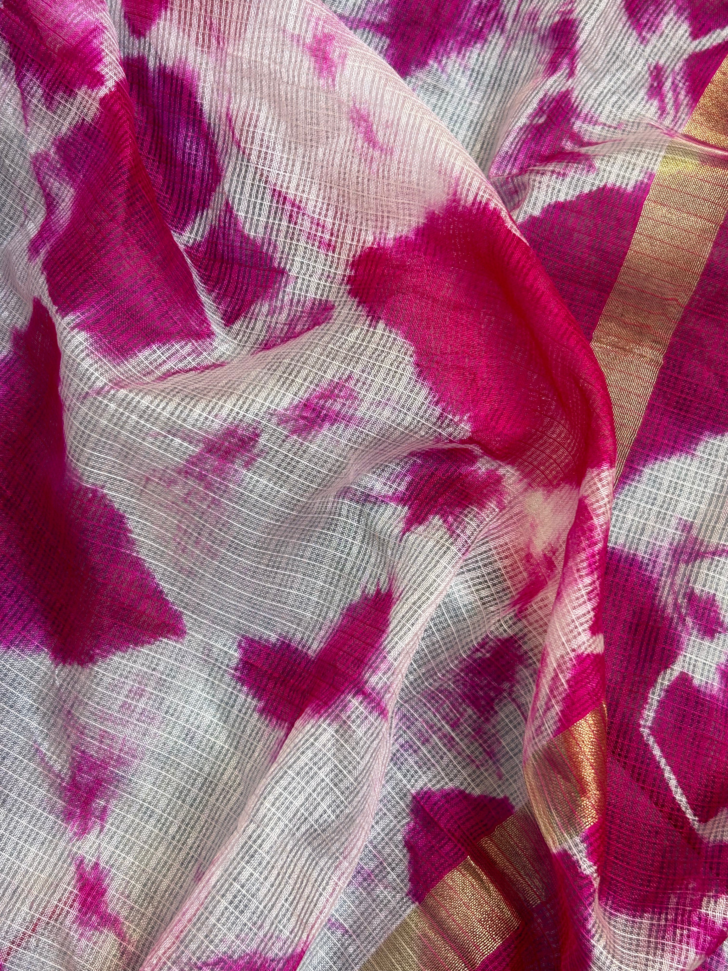 Handcrafted Cotton Art Silk Kota Suit