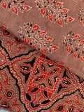 Natural Dyes Handblock Ajrakh Cotton Suit