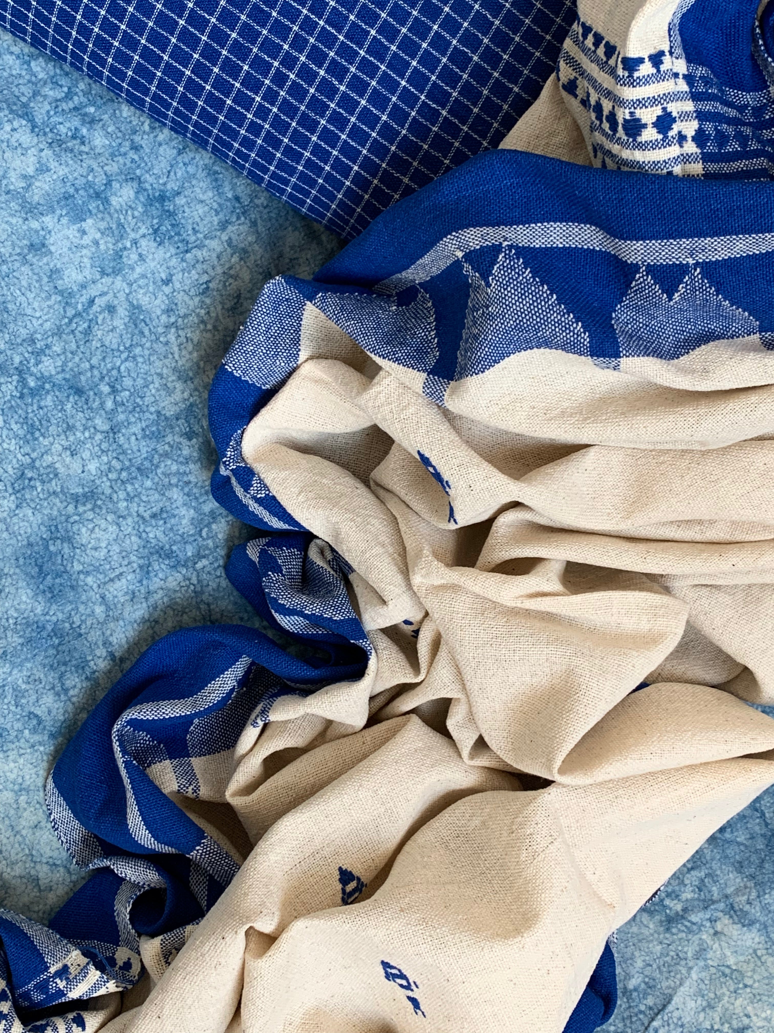 Handspun Handwoven Kotpad Kurta Dupatta Set