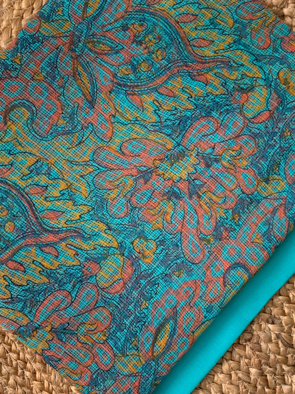 Handblock Kota Cotton Suit