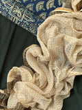 Handblock Ajrakh Cotton Kota Suit