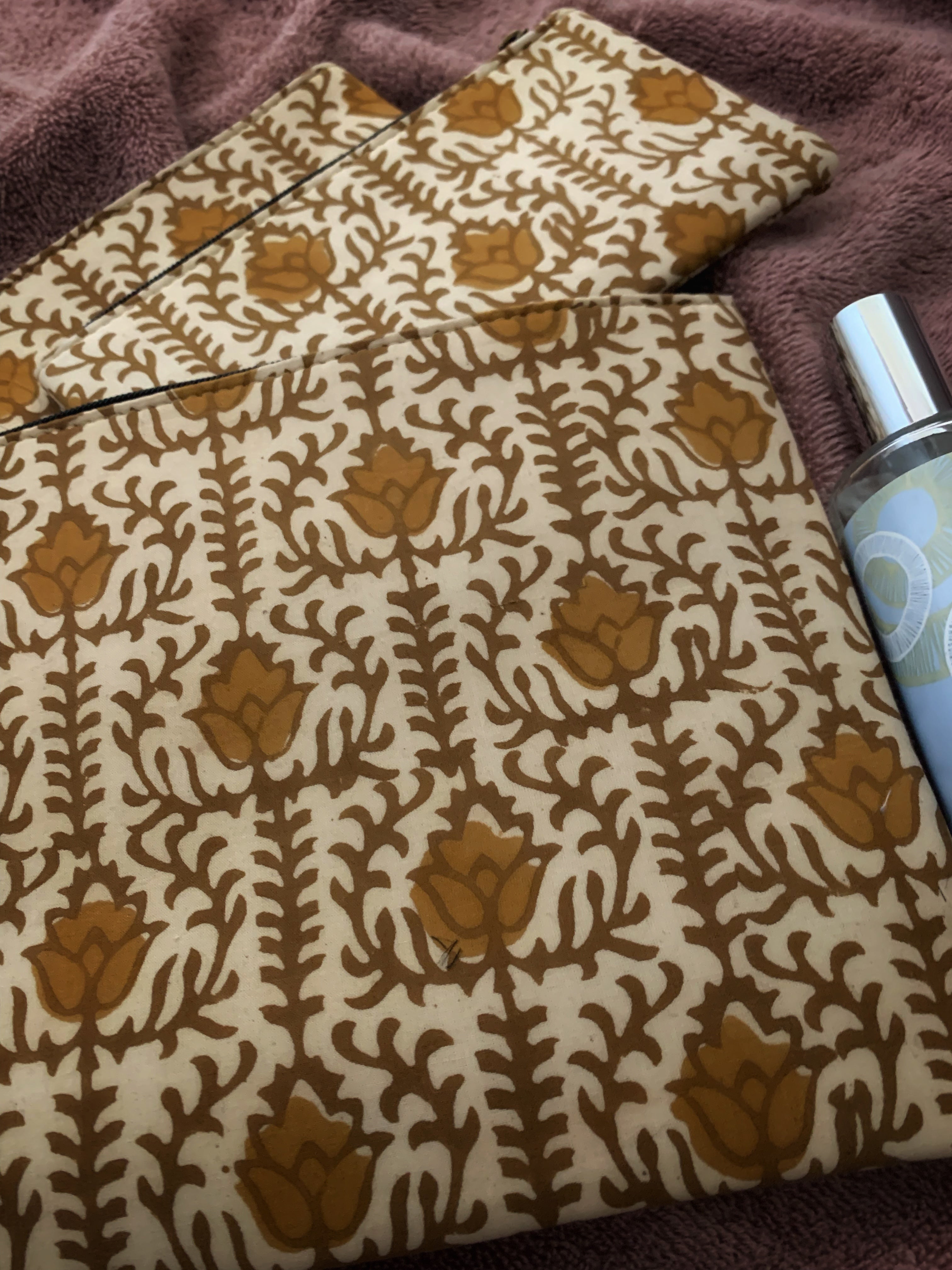 Handcrafted Cotton Pouch - Set of 3