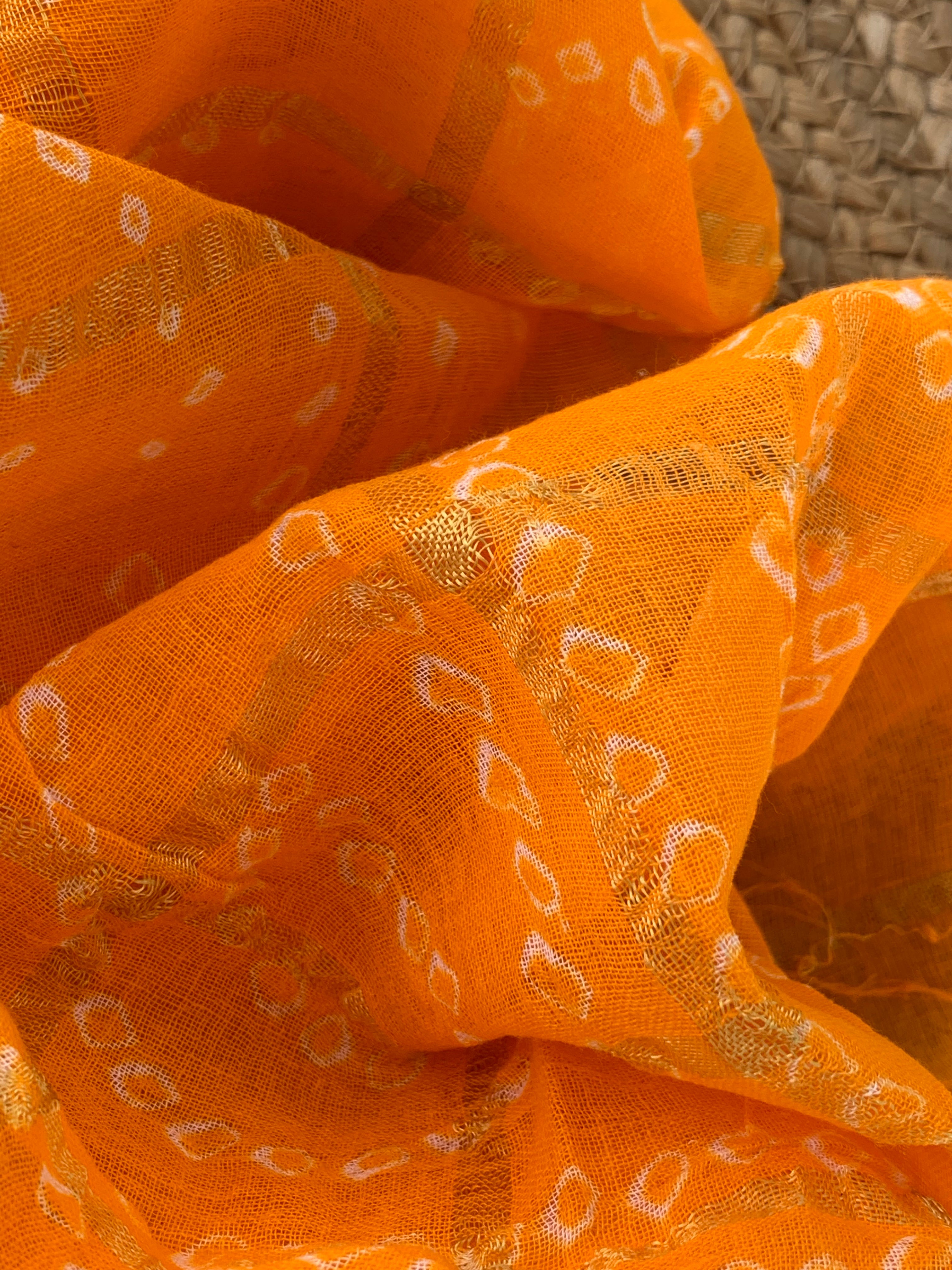 Handdone Bandhani Suit