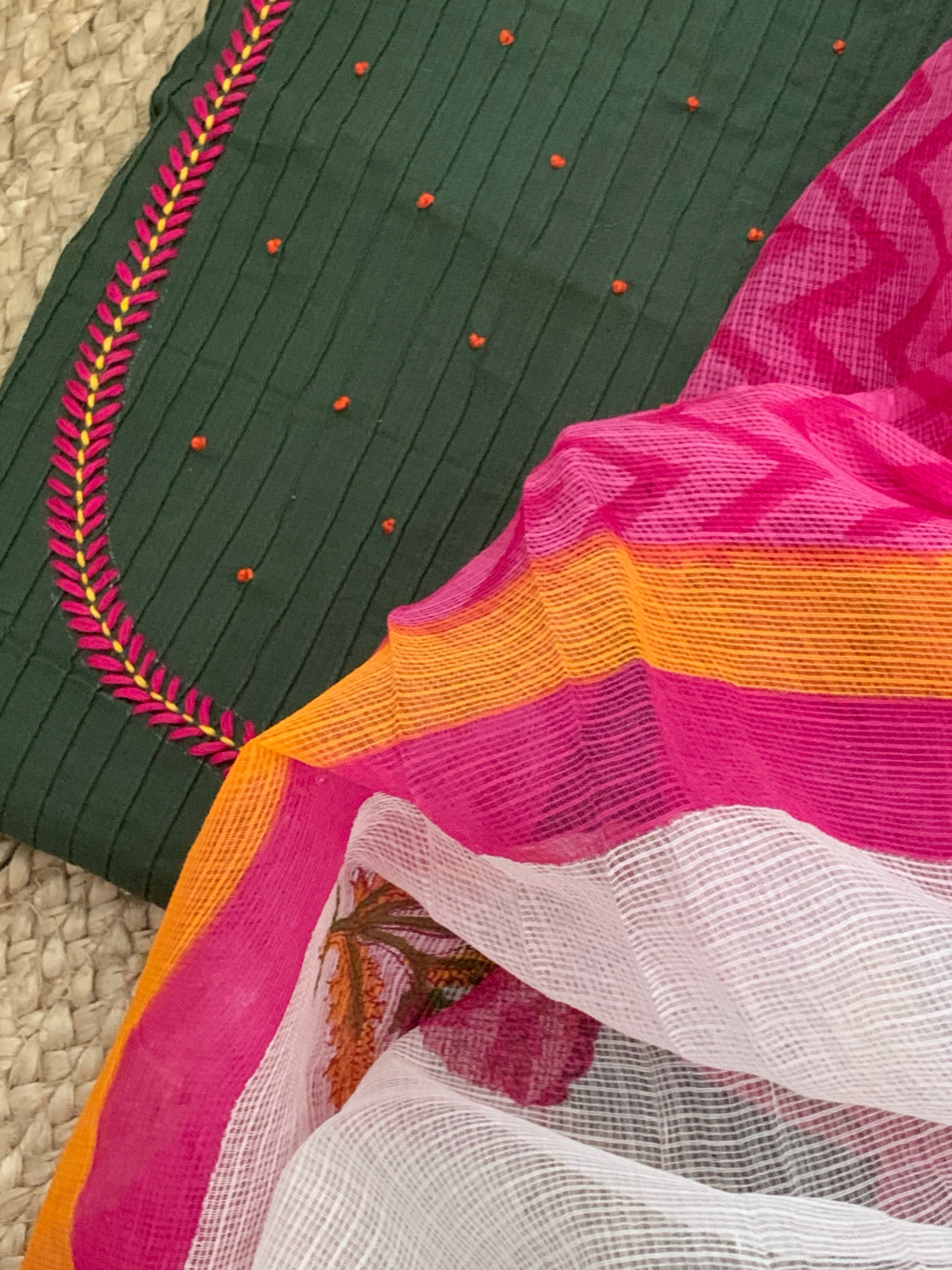 Handcrafted Kurta Dupatta set