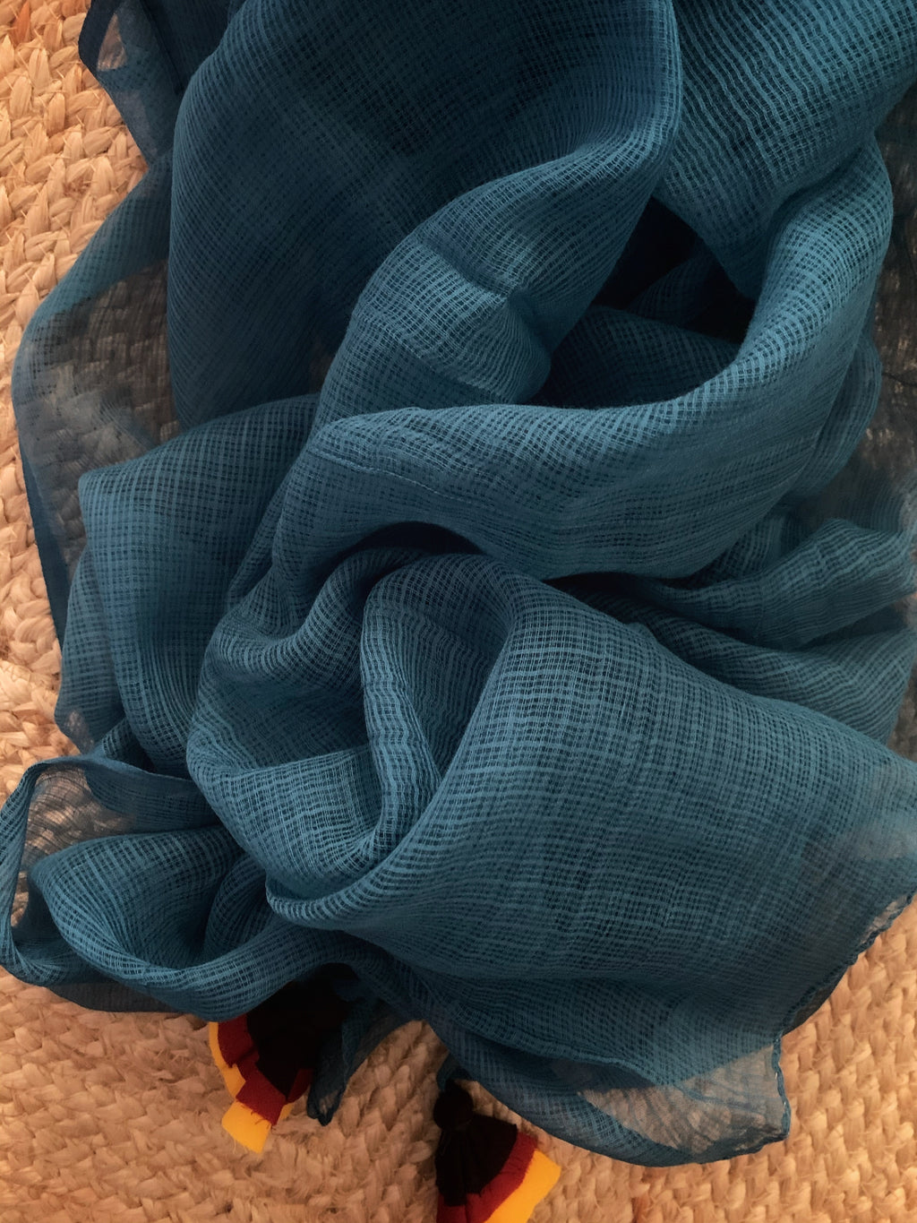 Handblock Ajrakh Cotton Kota Suit