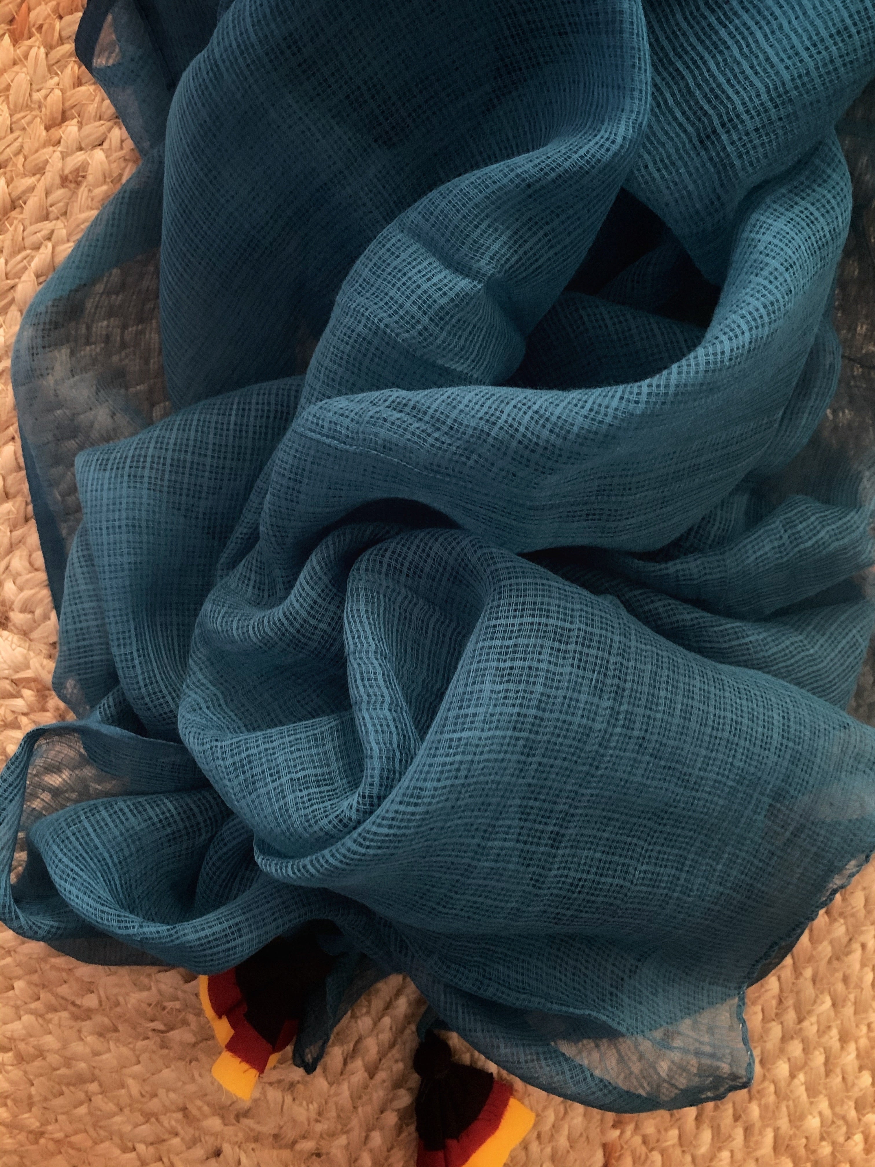 Handblock Ajrakh Cotton Kota Suit
