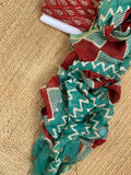 Handcrafted Cotton Chanderi Suit