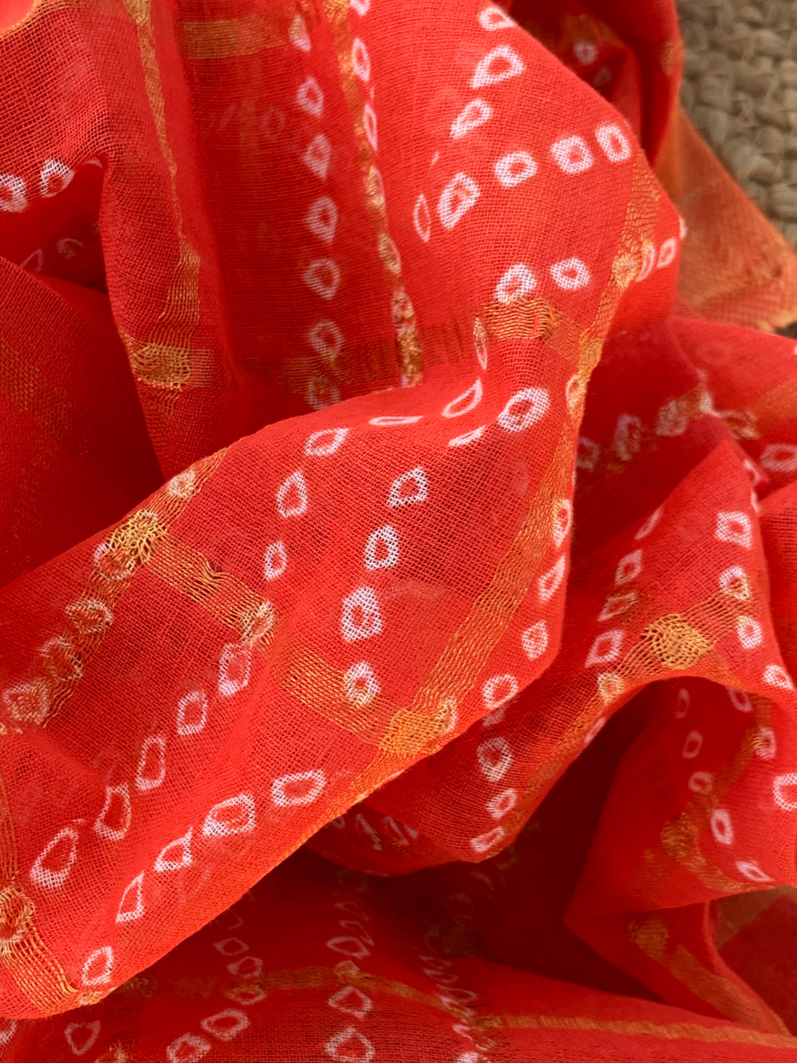 Handdone Bandhani Suit