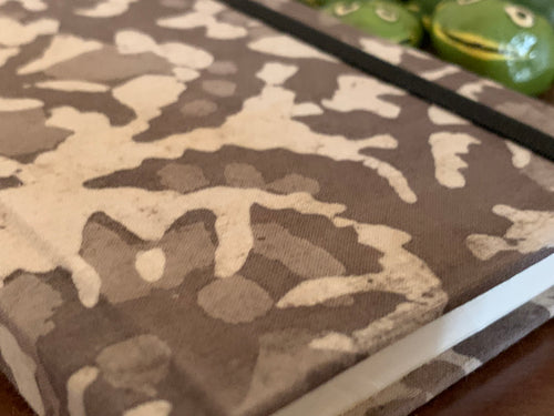 Block Print Fabric Cover Diary