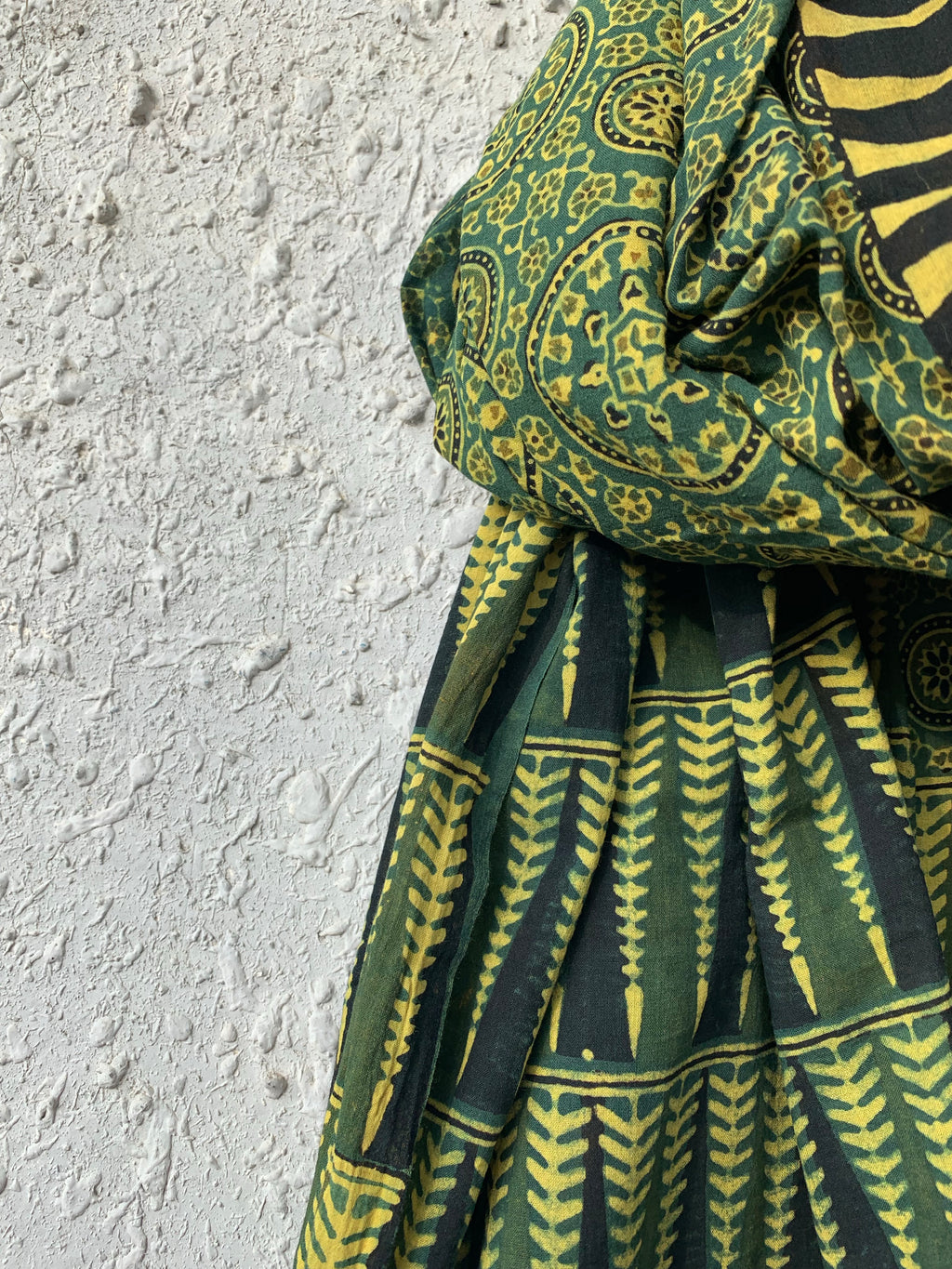 Handblock Ajrakh Dupatta