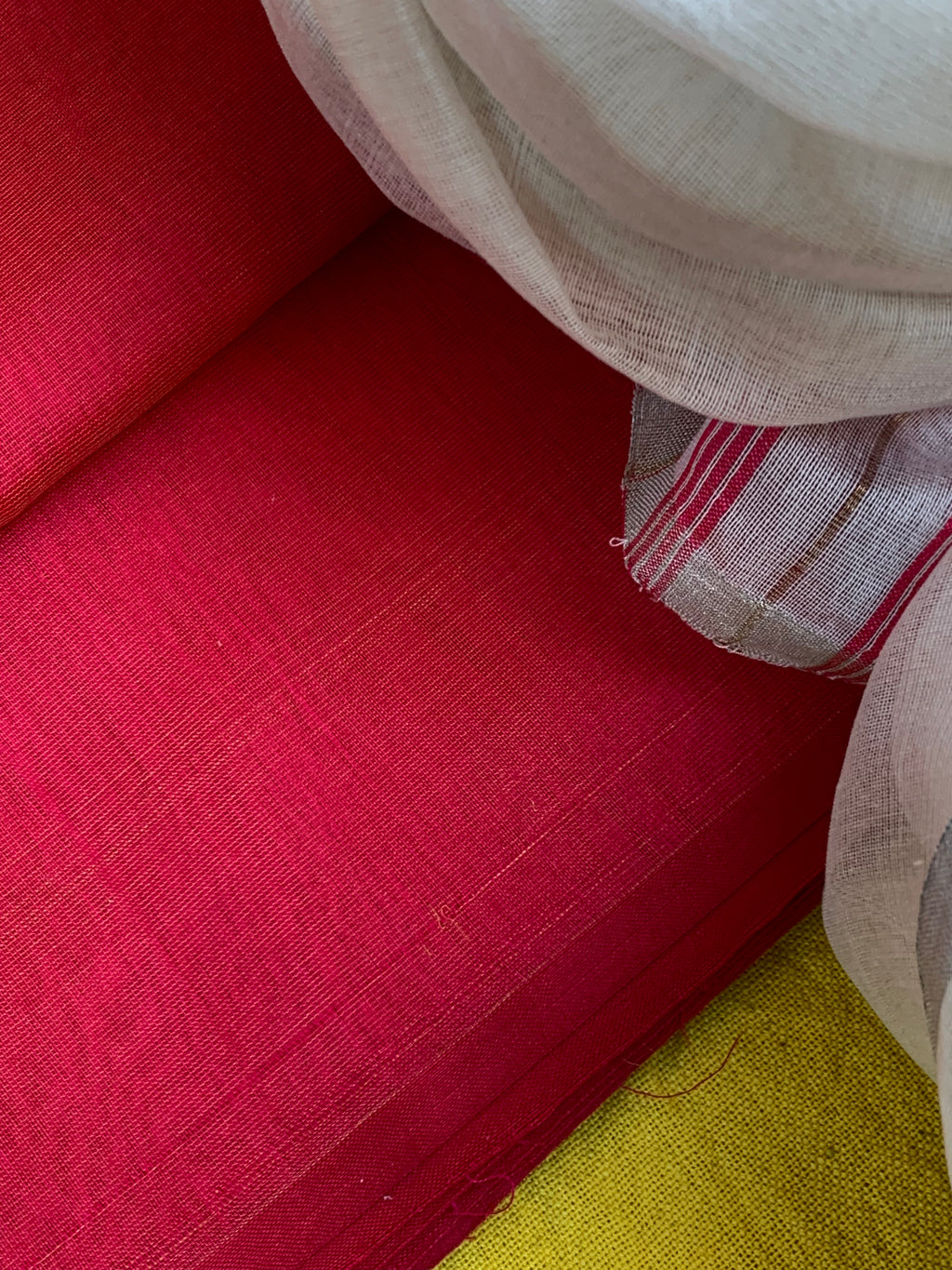 Handwoven Maheshwari Kurta dupatta set