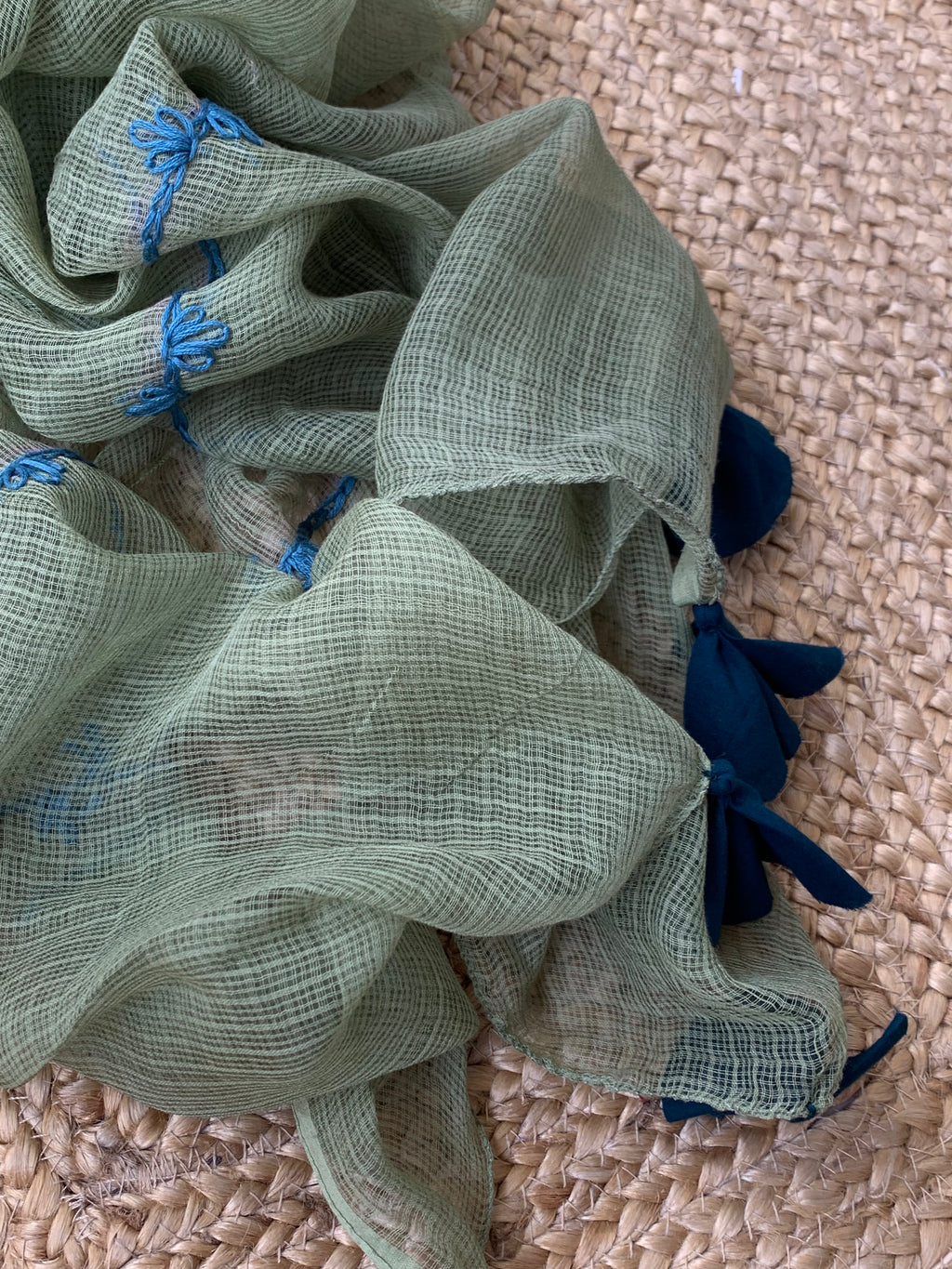 Natural Dyes Handcrafted Ajrakh Kota Suit