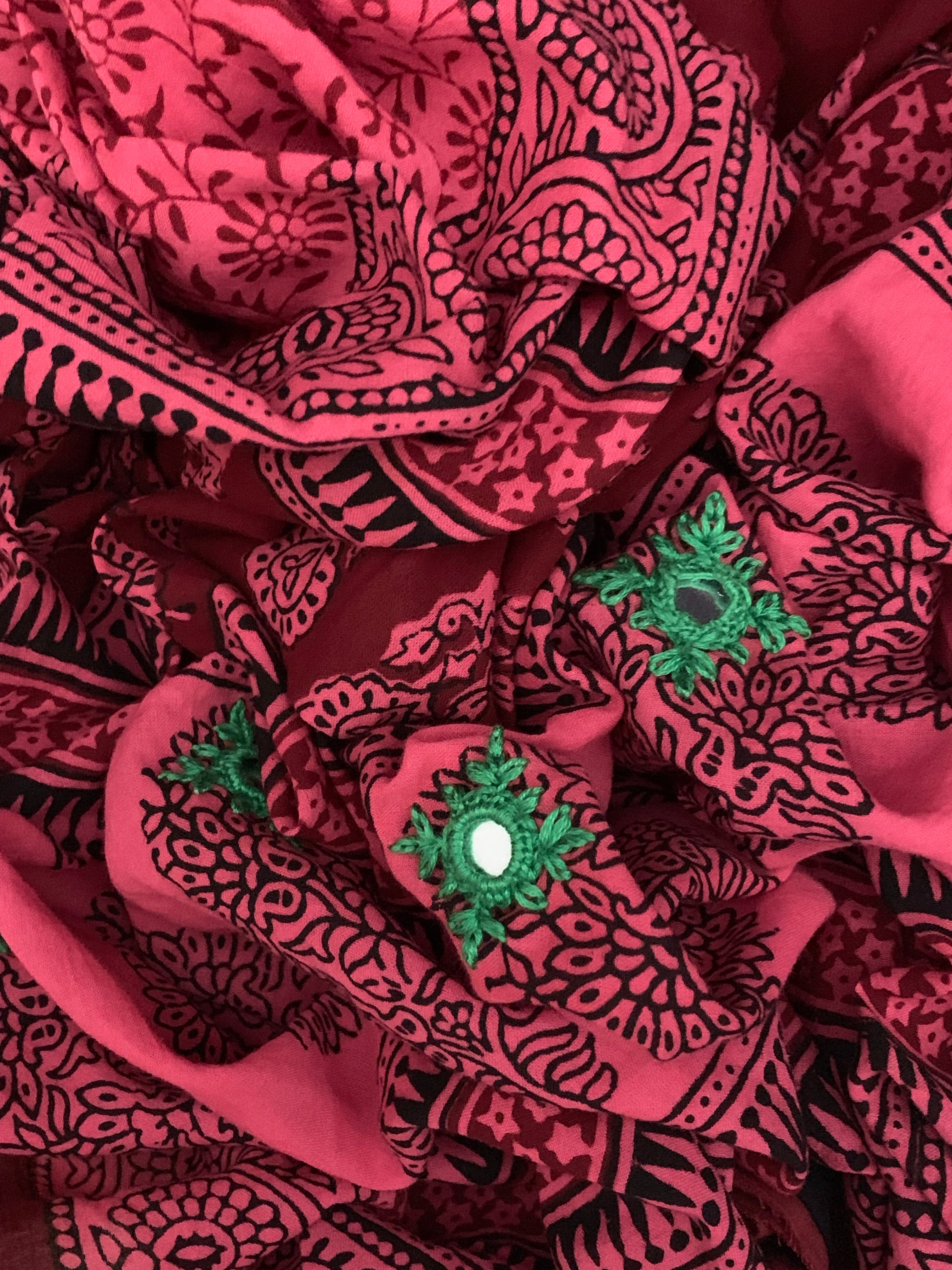 Natural Dyed Bagh Block Print Cotton Suit