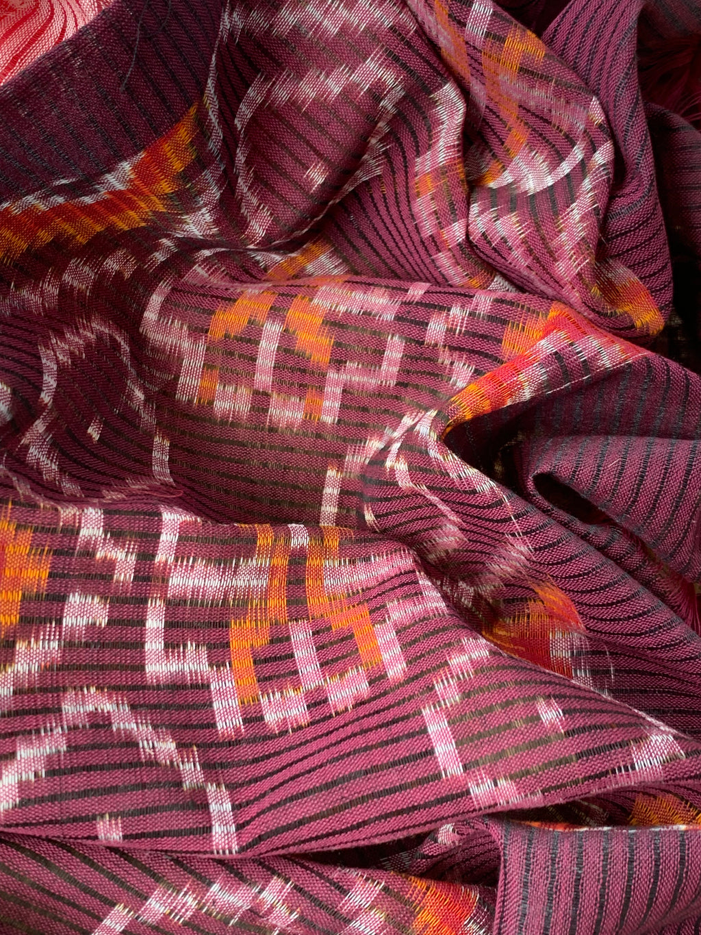 Ikat Weaving Kurta Dupatta Set