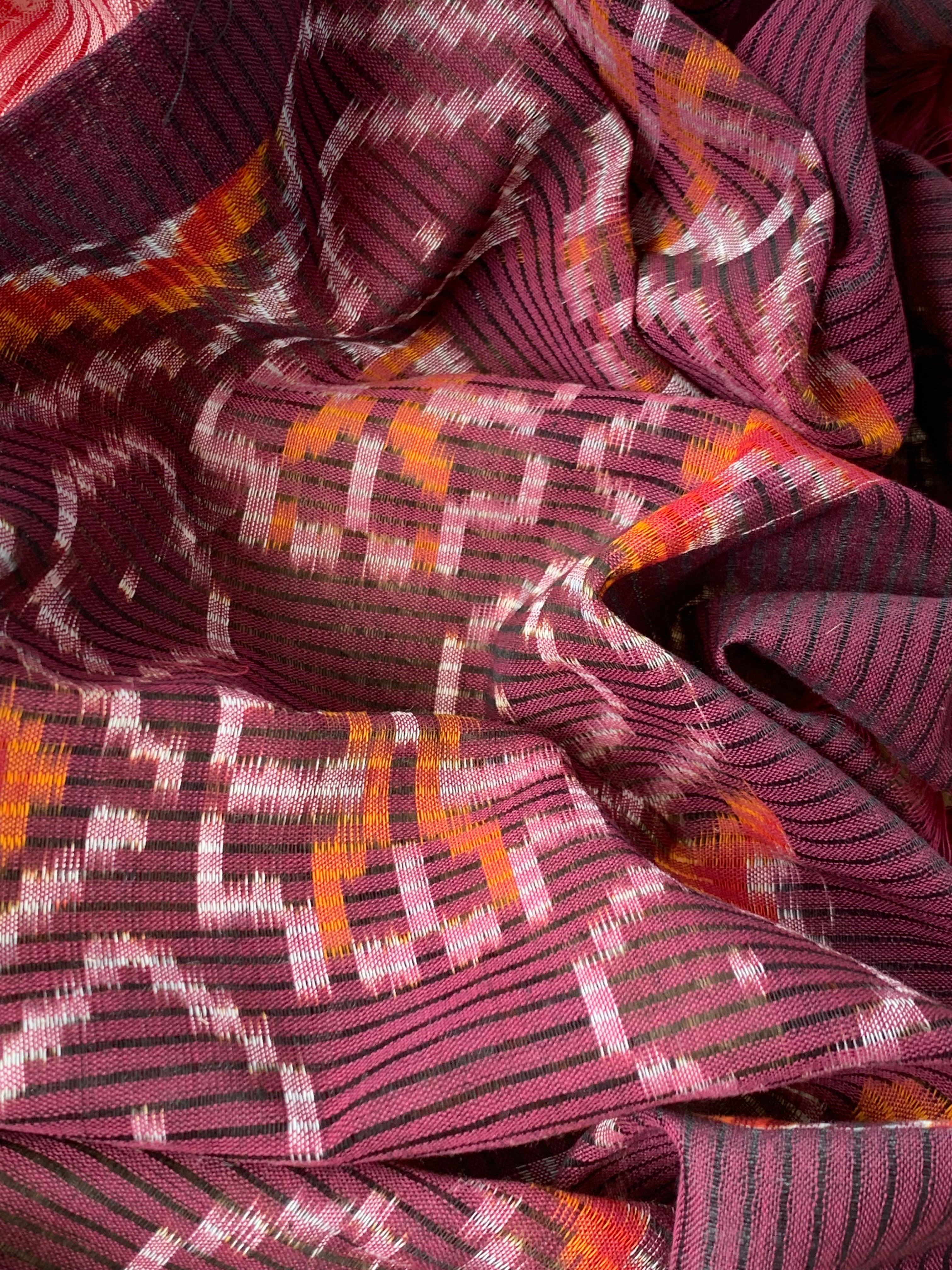 Ikat Weaving Kurta Dupatta Set