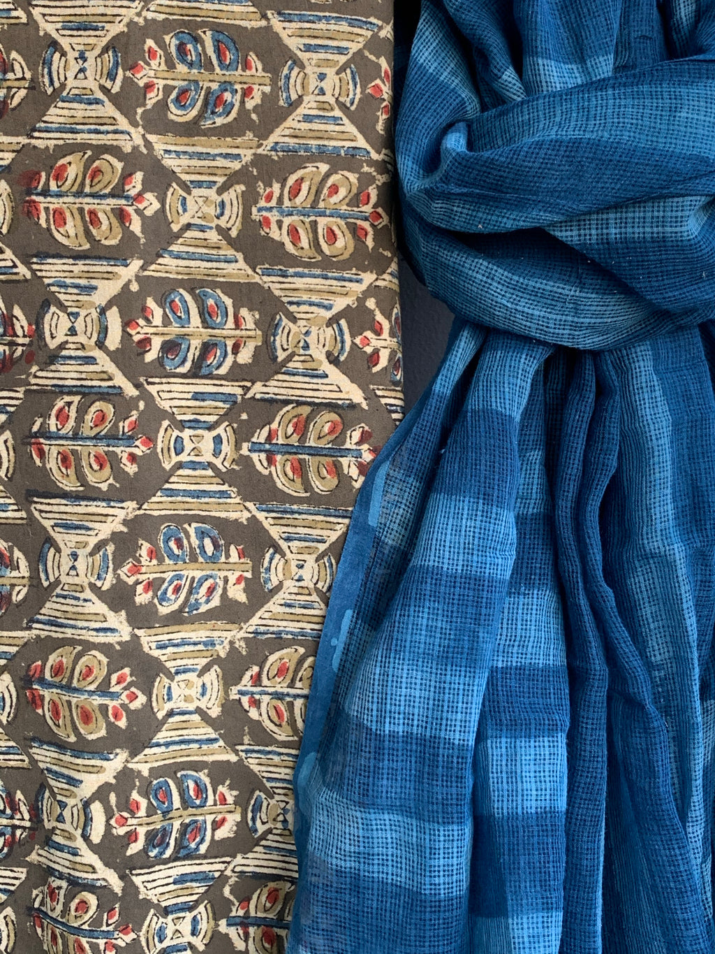 Handcrafted Cotton Kota Suit
