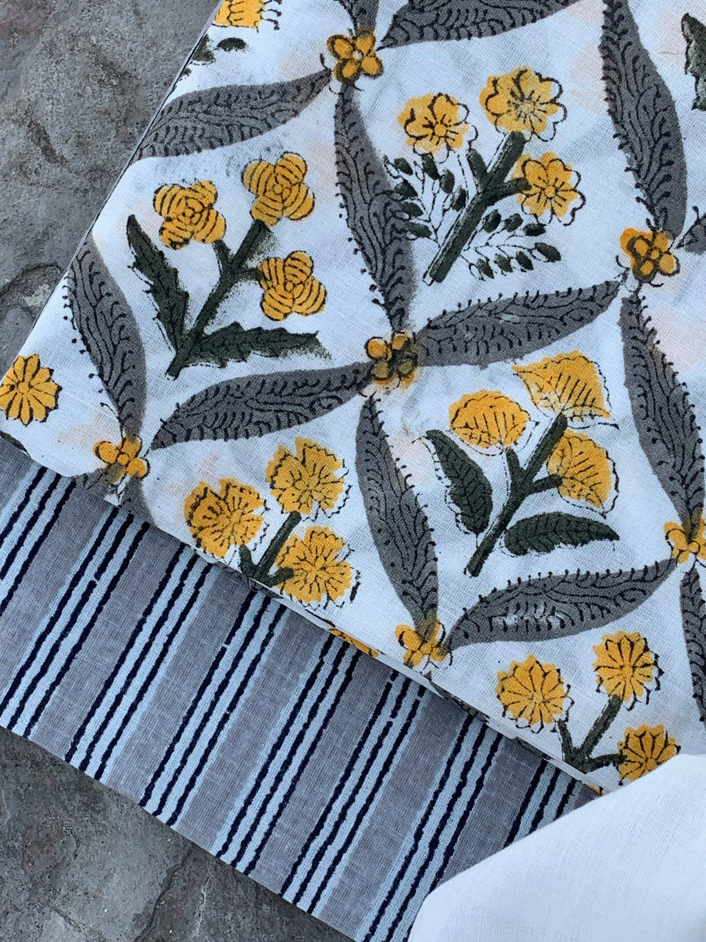 Handblock Cotton Suit