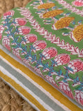 Handblock Cotton Kurta Bottom Set