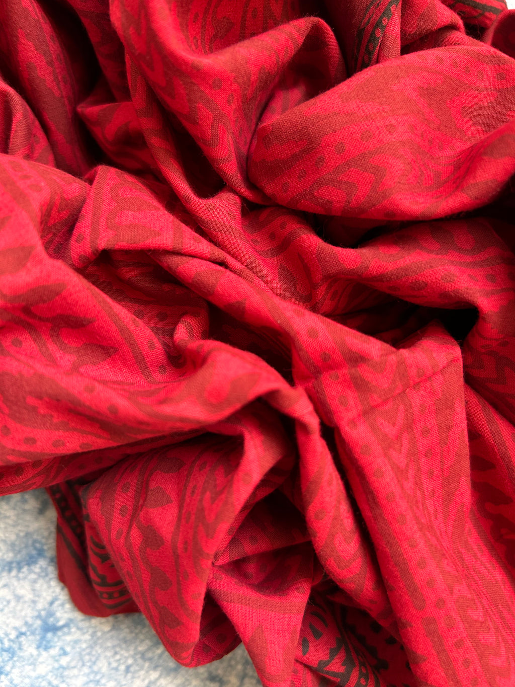 Natural Dyed Bagh Block Print Cotton Suit