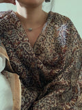 Handwoven and Handblock Natural Dye Kalamkari Kota Dupatta