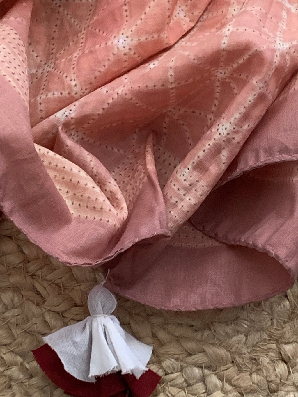 Handcrafted Shibori Kurta Dupatta Set