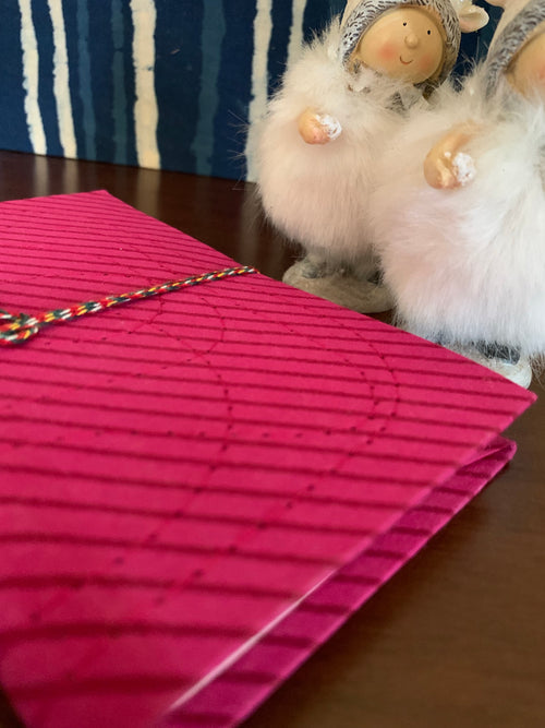 Block Print Fabric Cover Diary