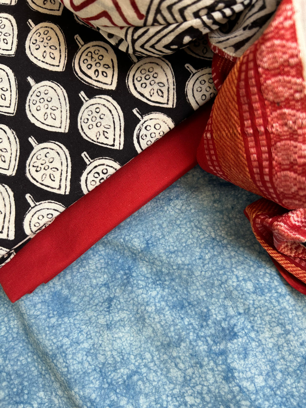 Handblock Cotton Suit