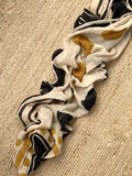 Handblock Printed Linen Dupatta