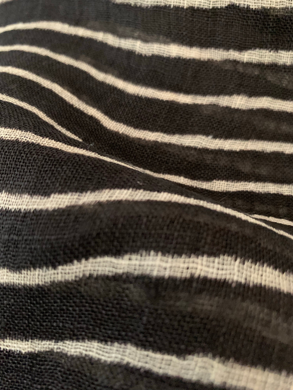 Handblock Printed Linen Dupatta