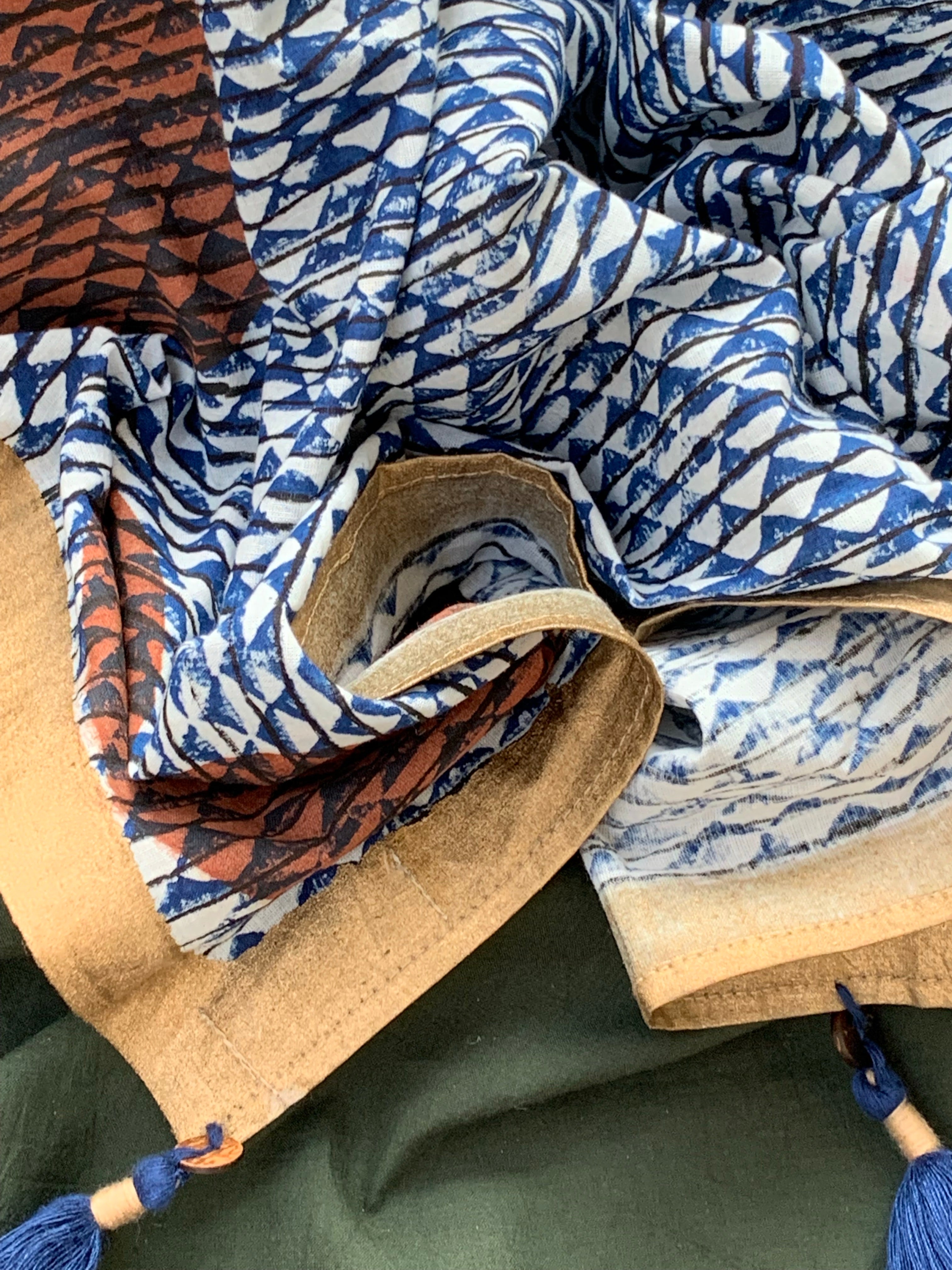 Handcrafted Cotton Kurta Dupatta set