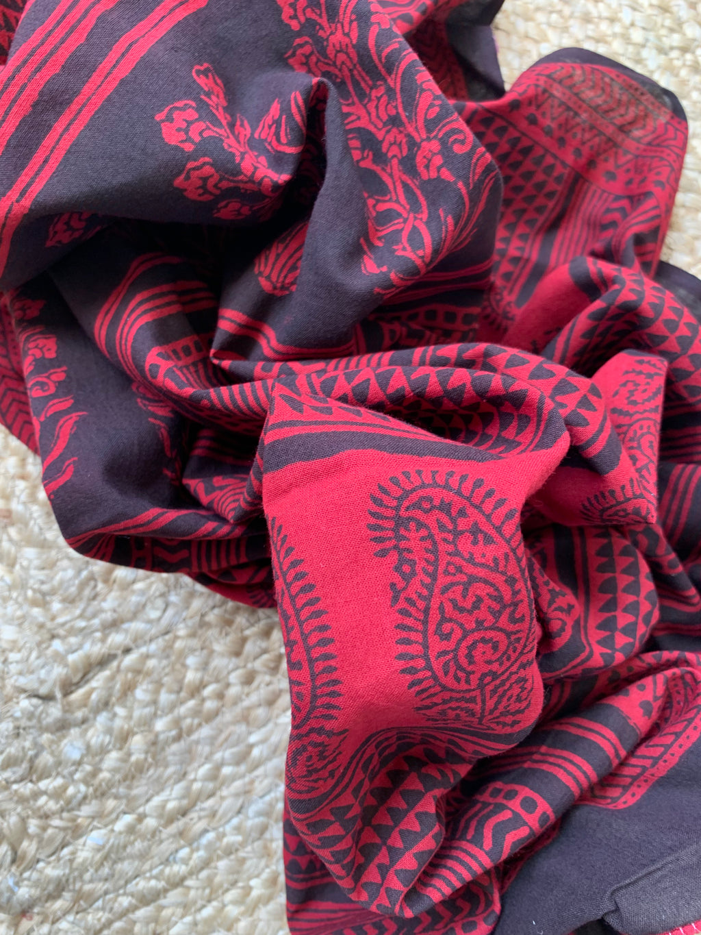 Natural Dyed Bagh Block Print Cotton Suit
