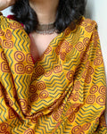 Handcrafted Kantha Cotton Silk Dupatta