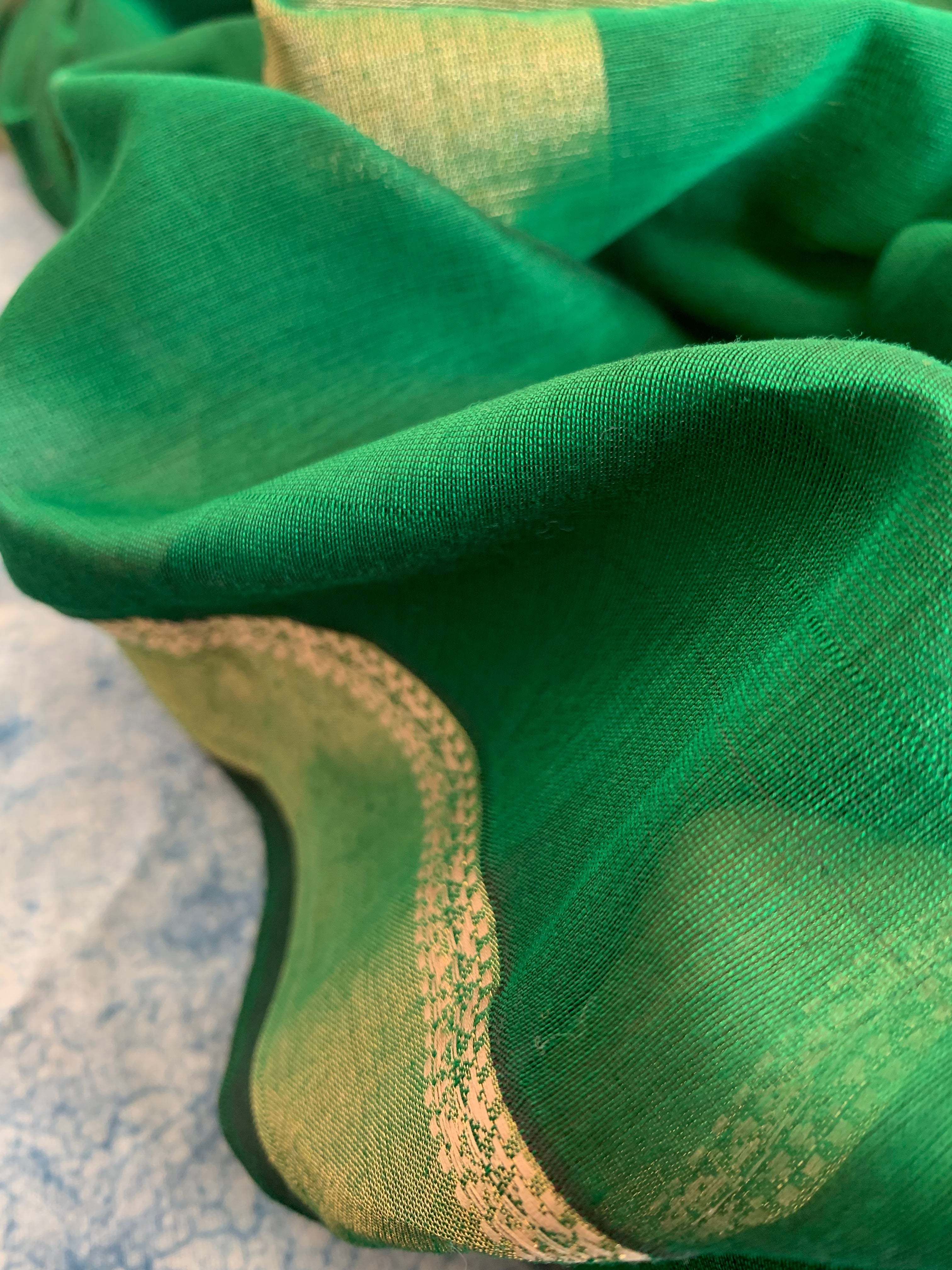 Handwoven Maheshwari Kurta dupatta set