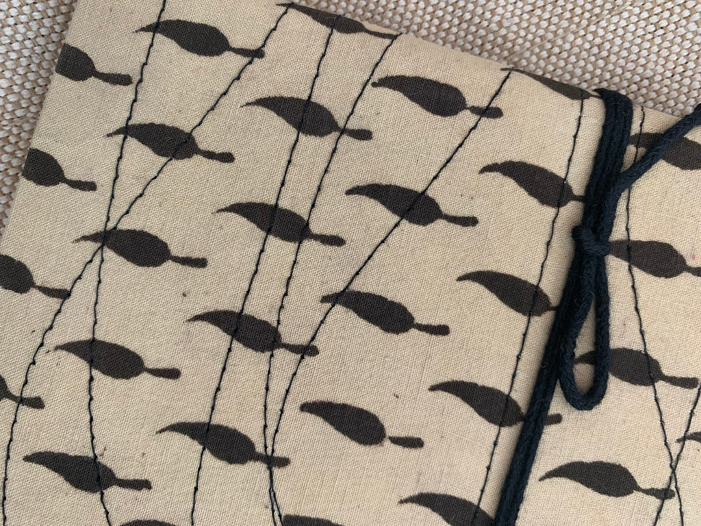 Hand Block Print Fabric Traditional Bahi - A5