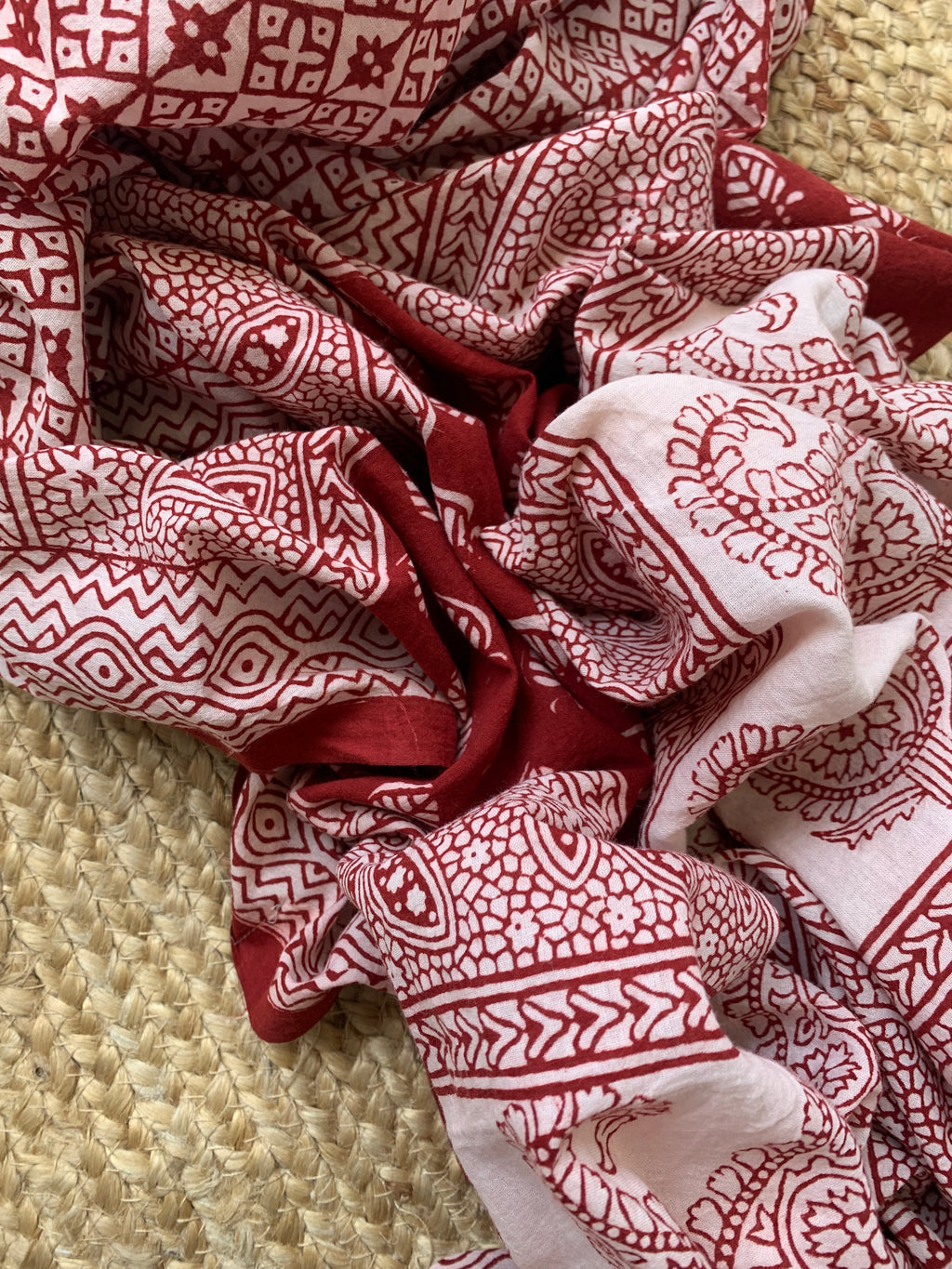 Natural Dyed Bagh Block Print Cotton Suit