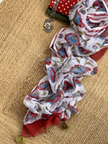 Handcrafted Cotton Kota Dupatta Suit