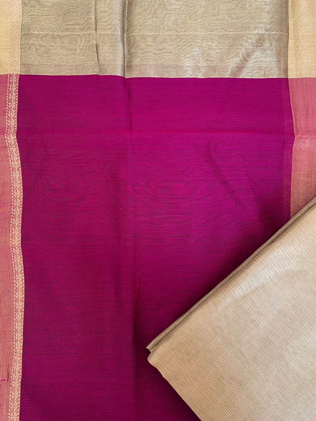 Handwoven Maheshwari Kurta dupatta set